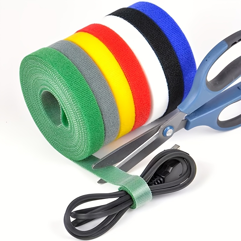 Cable Velcro Strap - 5m 데이터 케이블 보관 도구, 재사용