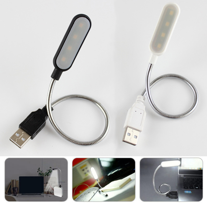 미니 4 LED 책 램프 휴대용 USB 독서 밤 램프  - Desk Setup With Laptop 리뷰 및 가격