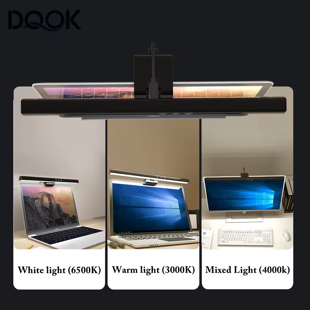 LCD 모니터용 스크린 LED 바 데스크 램프, PC  - Desk Setup With Laptop 리뷰 및 가격