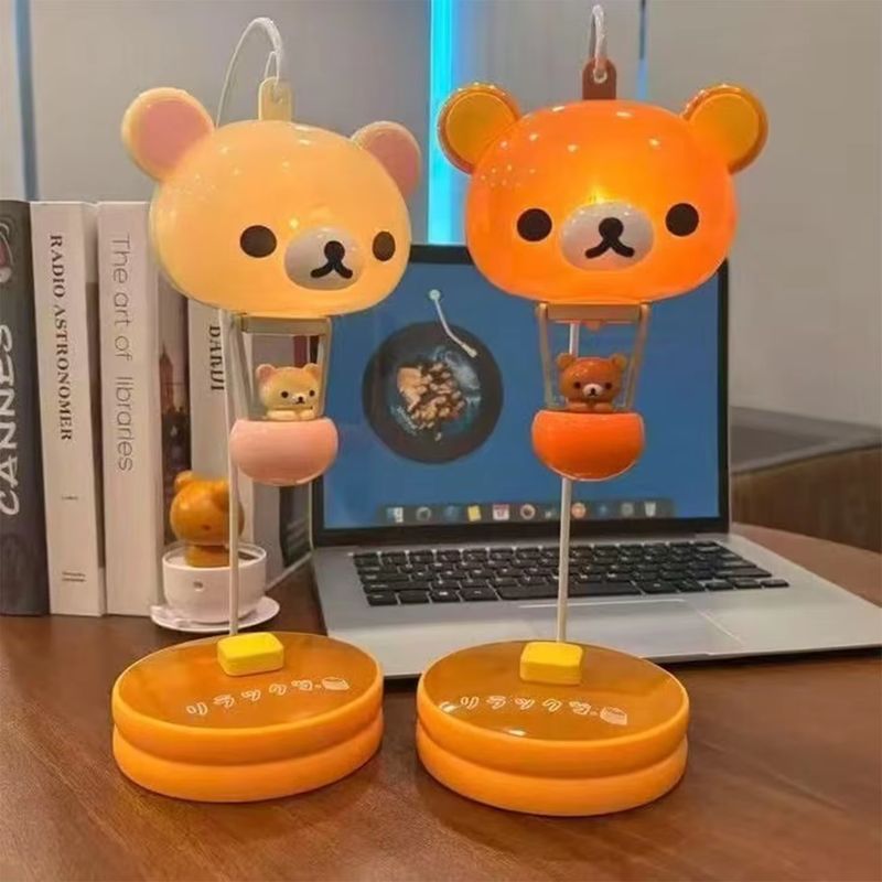 Rilakkuma 귀여운 곰 테이블 램프 데스크탑 수면 - Desk Setup Equipment 리뷰 및 가격