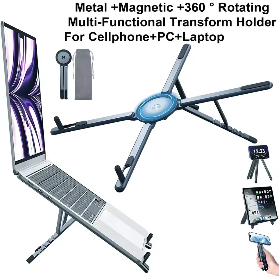휴대용 자석식 휴대폰 거치대 & 셀카봉 3-in-1 접 - Desk Setup Equipment 리뷰 및 가격