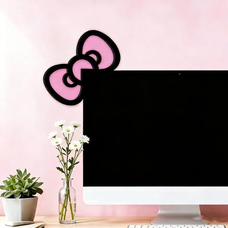 새로운 1/2Pcs 나무 Bowknot PC 액세서리  - Gaming Setup Desk 리뷰 및 가격