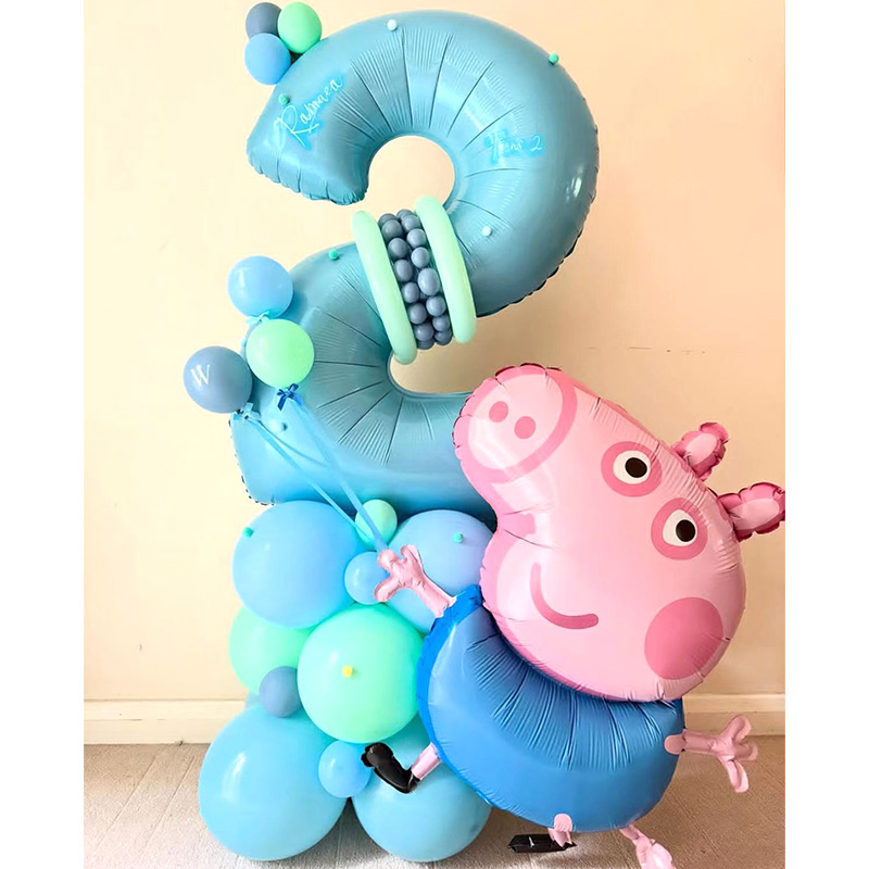 페파피그 페드로 포니 포일 풍선 마일라 어린이 생일 파 - Desk Setup Kids 리뷰 및 가격