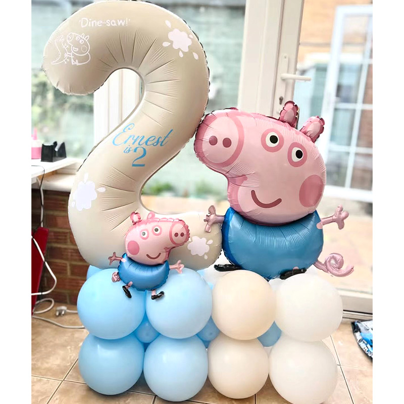 페파피그 페드로 포니 포일 풍선 마일라 어린이 생일 파 - Desk Setup Kids 리뷰 및 가격
