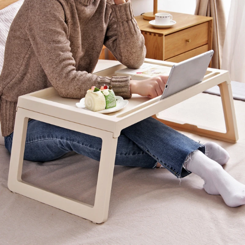 침대 게으른 테이블 접이식 노트북 테이블 간단한 침대  - Desk Setup With Laptop 리뷰 및 가격