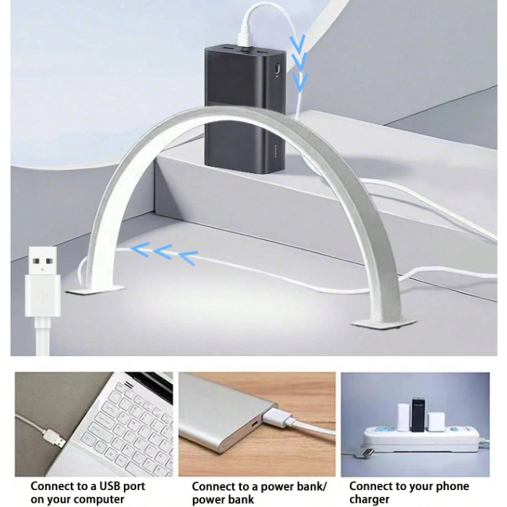 네일 램프 40/66CM 필 라이트 USB 5V LED - Desk Setup Equipment 리뷰 및 가격