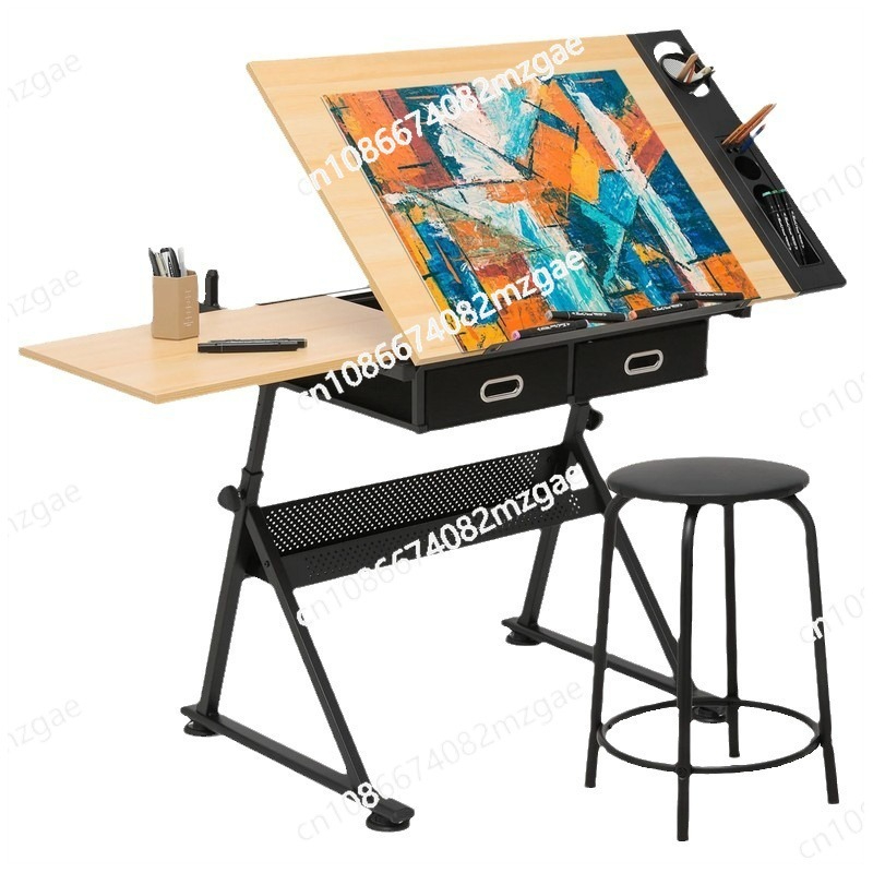 높이 조절 가능한 그림 그리기 테이블, 미술, 컴퓨터  - Desk Setup Pc 리뷰 및 가격