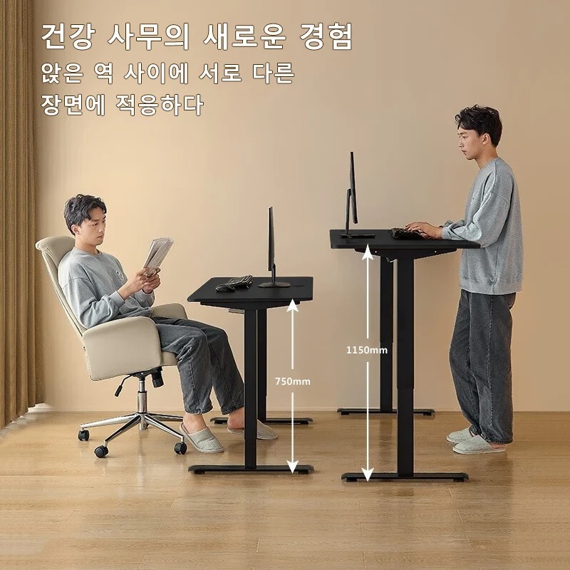높이 조절 가능한 전동식 스탠딩 데스크, 컴퓨터 테이블 - Desk Setup Pc 리뷰 및 가격