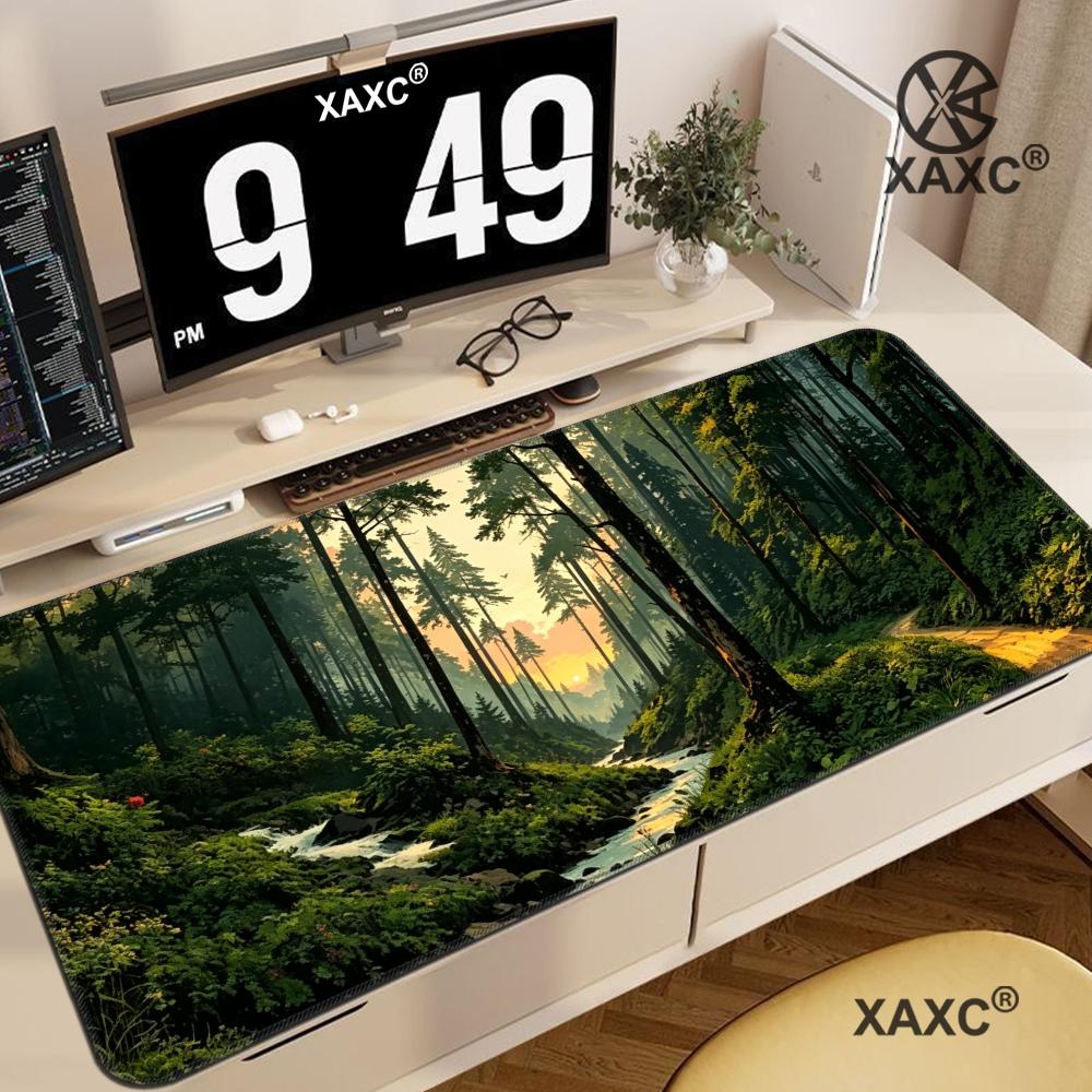 포레스트 이스케이프 XXL 마우스 패드 평화로운 자연  - Desk Setup Natural 리뷰 및 가격