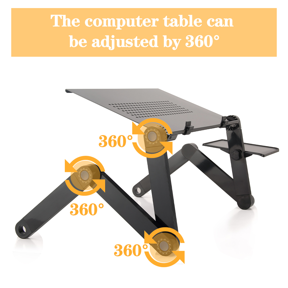 조정 가능한 노트북 책상 스탠드 휴대용 알루미늄 인체  - Desk Setup With Laptop 리뷰 및 가격